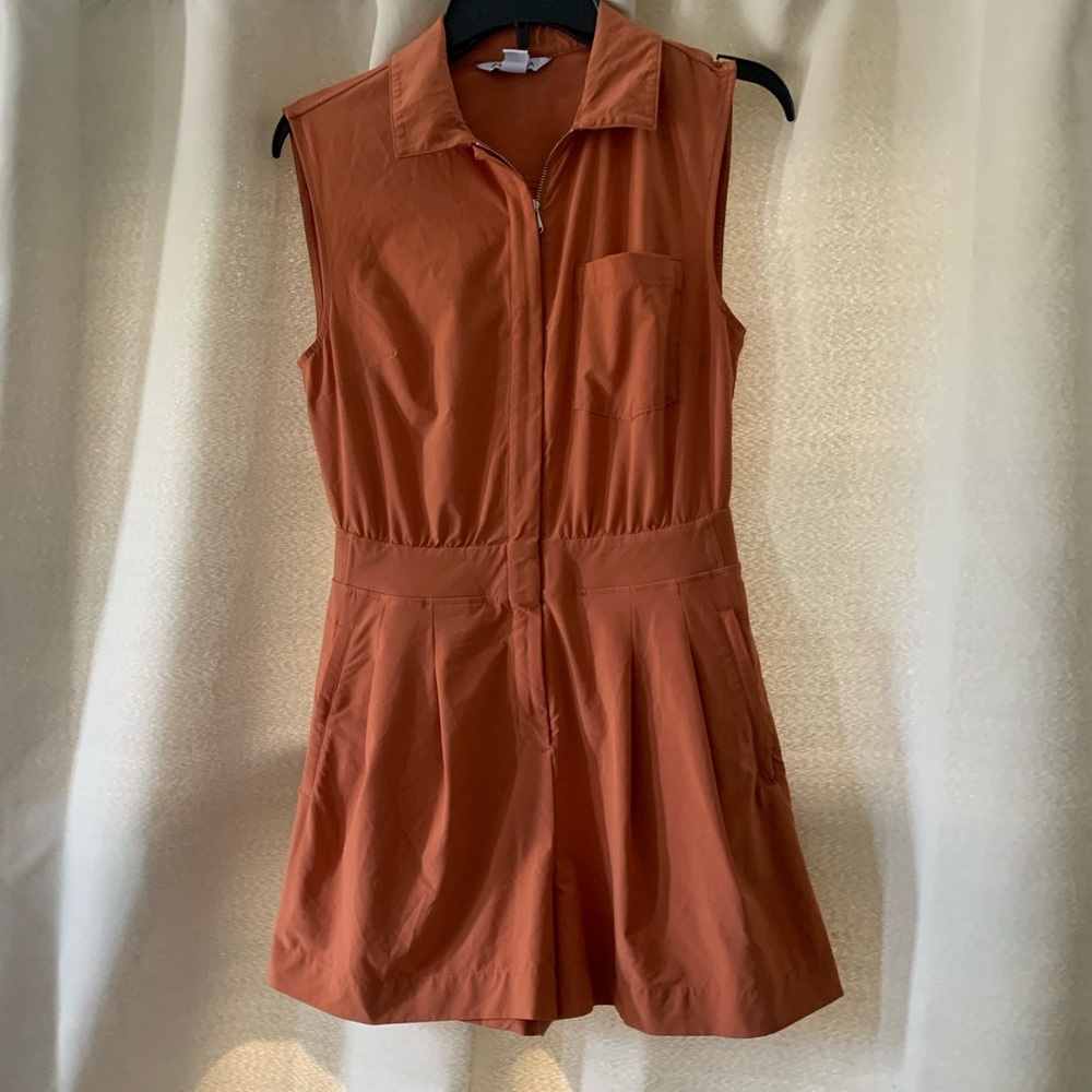 Athleta Terracotta Romper